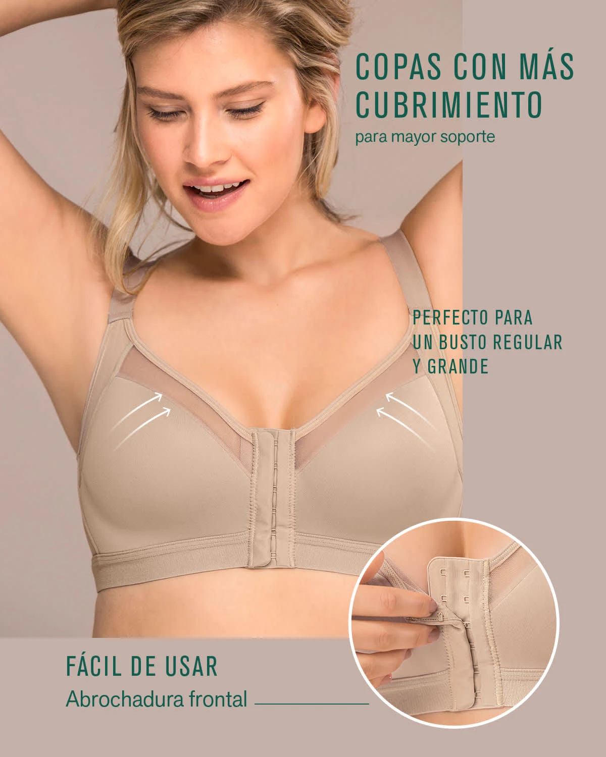 Multi/Benefit Comfortable Posture Corrector Bra With Contour Cups 19 Multi/Benefit Comfortable Posture Corrector Bra With Contour Cups - Image 17