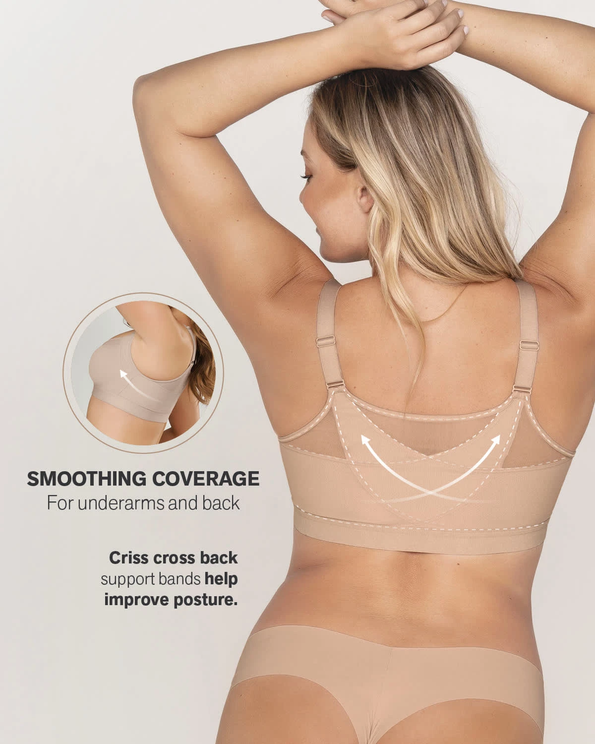 Multi/Benefit Comfortable Posture Corrector Bra With Contour Cups 22 Multi/Benefit Comfortable Posture Corrector Bra With Contour Cups - Image 20