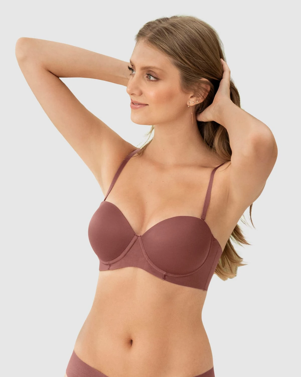 No-Slip Strapless Push Up Bra 18 No-Slip Strapless Push Up Bra - Image 16