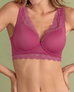 Deep Coverage Soft Lightly-lined Lace Underwire Bra -Leonisa Sale Store 011995 A80 1200X1500 3