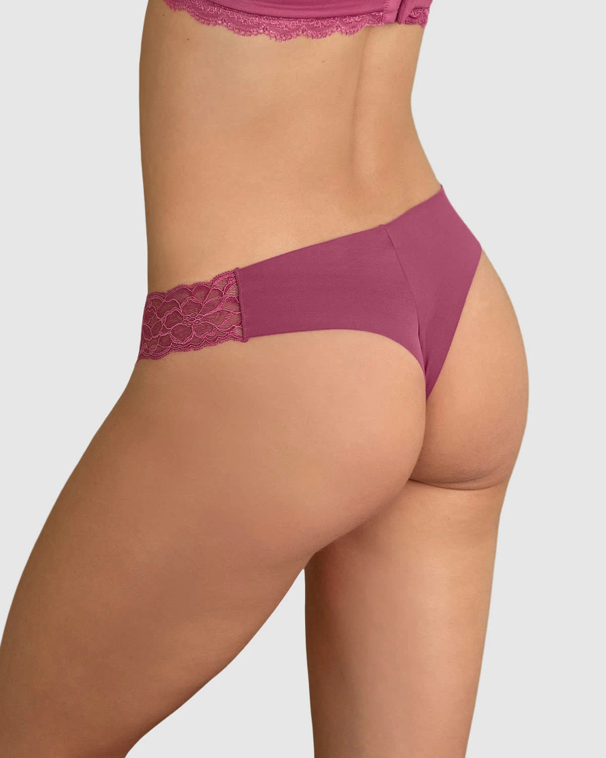 Lace Side Seamless String Knicker 3 Lace Side Seamless String Knicker