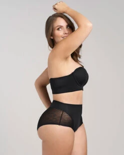 High-Waisted Sheer Lace Shaperknicker 20 High-Waisted Sheer Lace Shaperknicker -Leonisa Sale Store 012984L 700 1200x1500 2021 3