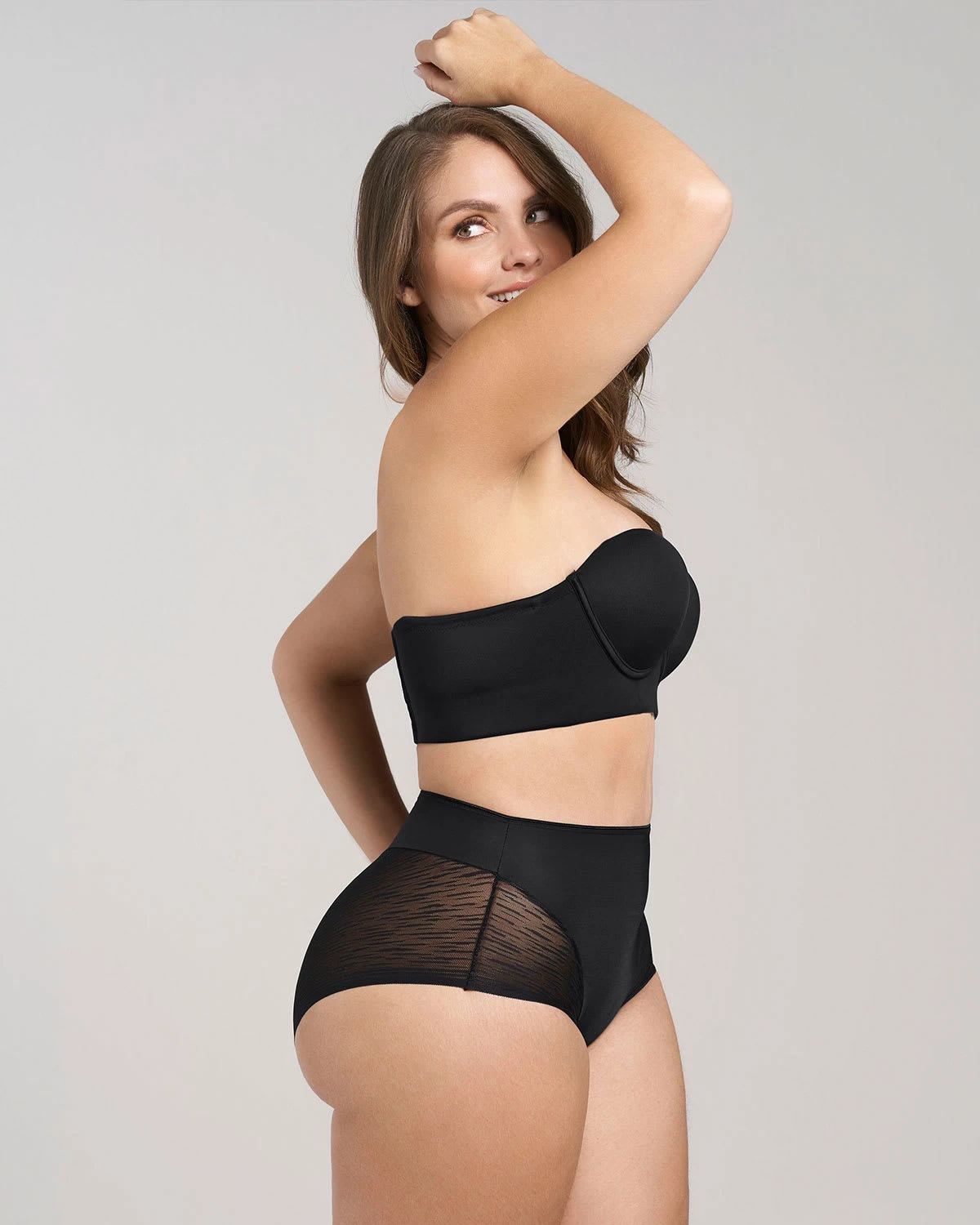 High-Waisted Sheer Lace Shaperknicker 9 High-Waisted Sheer Lace Shaperknicker - Image 7
