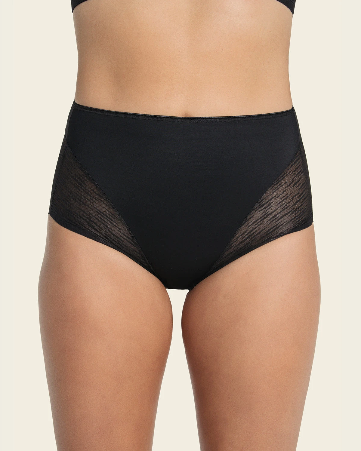 High-Waisted Sheer Lace Shaperknicker 3 High-Waisted Sheer Lace Shaperknicker