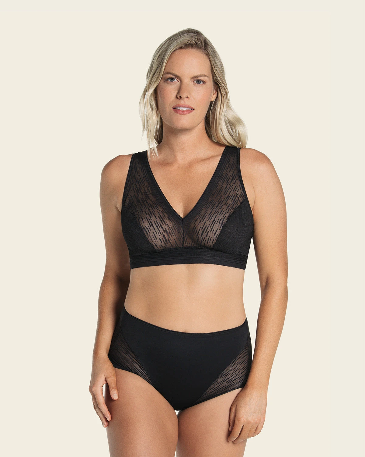 High-Waisted Sheer Lace Shaperknicker 5 High-Waisted Sheer Lace Shaperknicker - Image 3