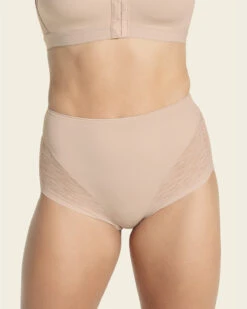 High-Waisted Sheer Lace Shaperknicker 22 High-Waisted Sheer Lace Shaperknicker -Leonisa Sale Store 012984 802 1200x1500 2023 1