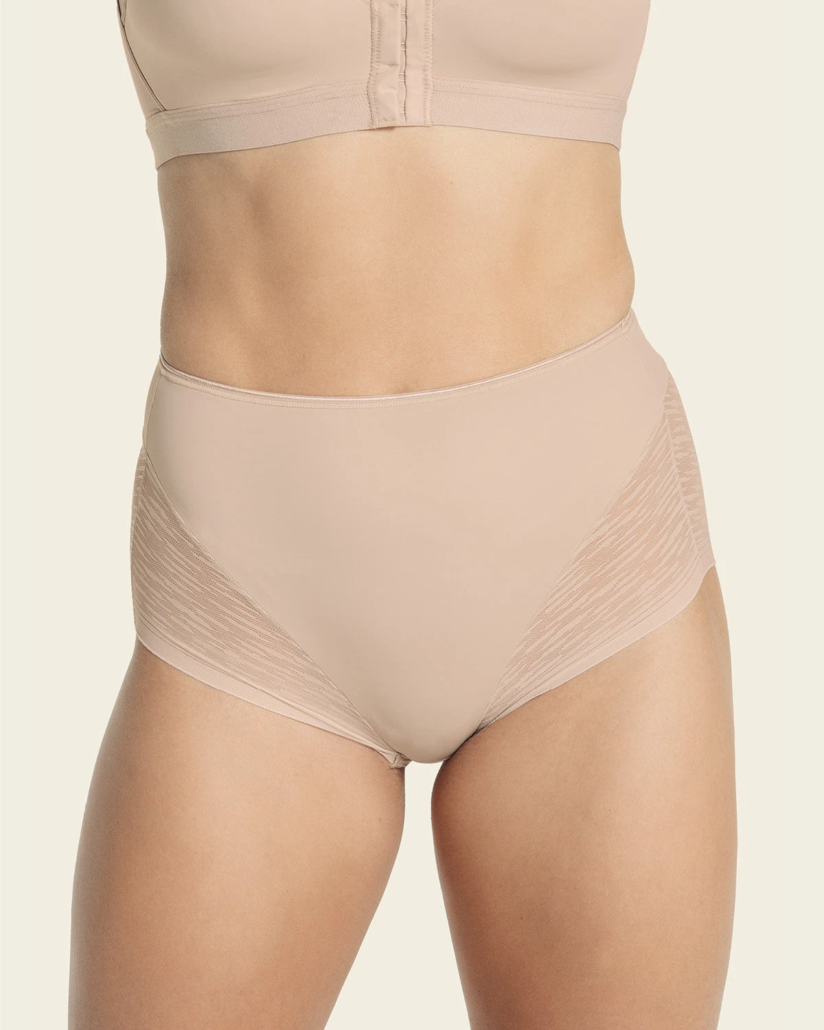 High-Waisted Sheer Lace Shaperknicker 11 High-Waisted Sheer Lace Shaperknicker - Image 9