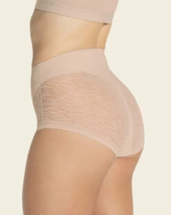 High-Waisted Sheer Lace Shaperknicker 23 High-Waisted Sheer Lace Shaperknicker -Leonisa Sale Store 012984 802 1200x1500 2023 2