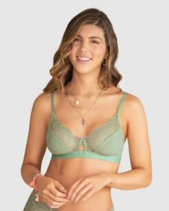 Triangle Lace Bralette With Buttonhole Cutout 22 Triangle Lace Bralette With Buttonhole Cutout -Leonisa Sale Store 091025 662 1200X1500 1