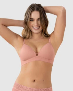 Plunge Wireless Scalloped Trim Bra The Perfect Comfort Bra 26 Plunge Wireless Scalloped Trim Bra The Perfect Comfort Bra -Leonisa Sale Store 091035 319 1200X1500 1