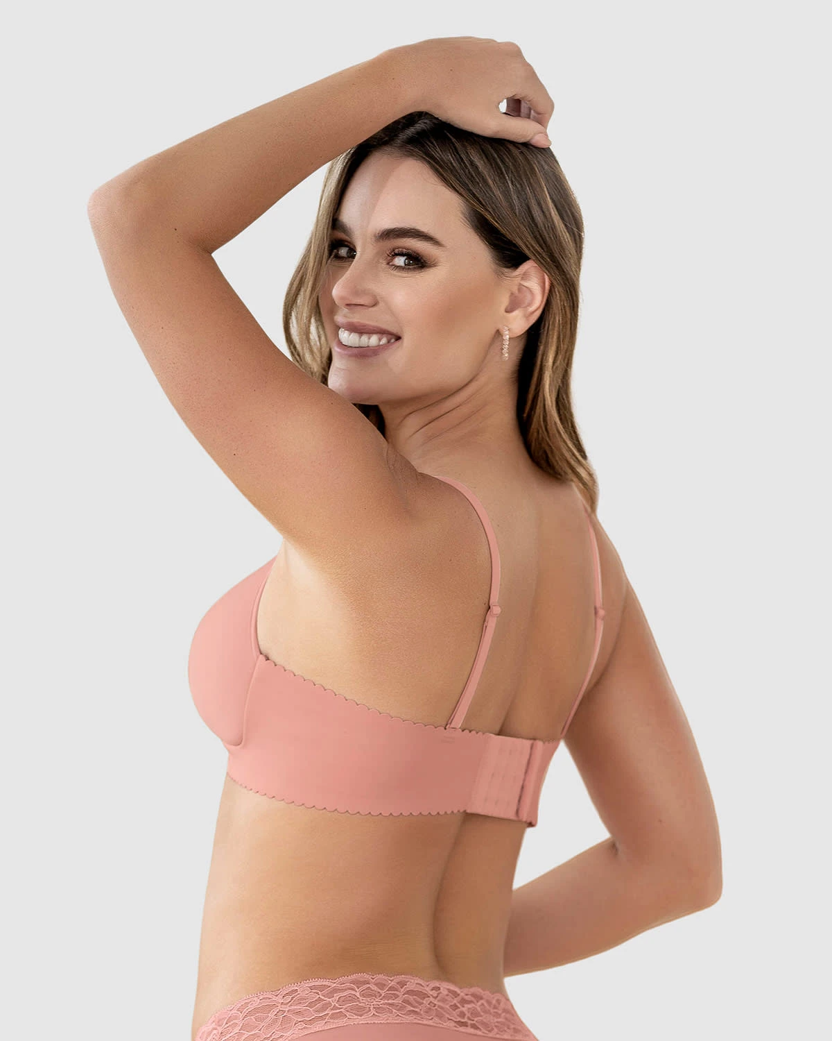 Plunge Wireless Scalloped Trim Bra The Perfect Comfort Bra 11 Plunge Wireless Scalloped Trim Bra The Perfect Comfort Bra - Image 9