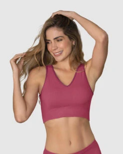 V-Neck Seamless Pullover Bra