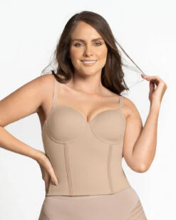 Longline Strapless Bustier Bra -Leonisa Sale Store 091070 802 1200X1500 tg 1