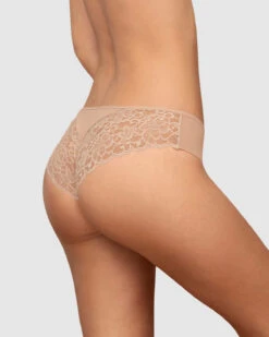 A Brazilian Culotte In Smooth And Lace Fabric -Leonisa Sale Store 092004 802 1200X1500 ok 1