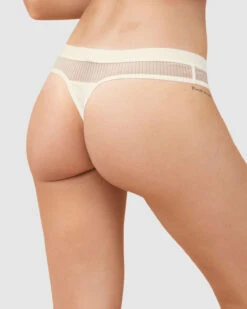 Eco-Friendly Thong Knicker With Tulle Details And Ultra-Flat Waistband -Leonisa Sale Store 092017 253 1200X1500 o.k 1
