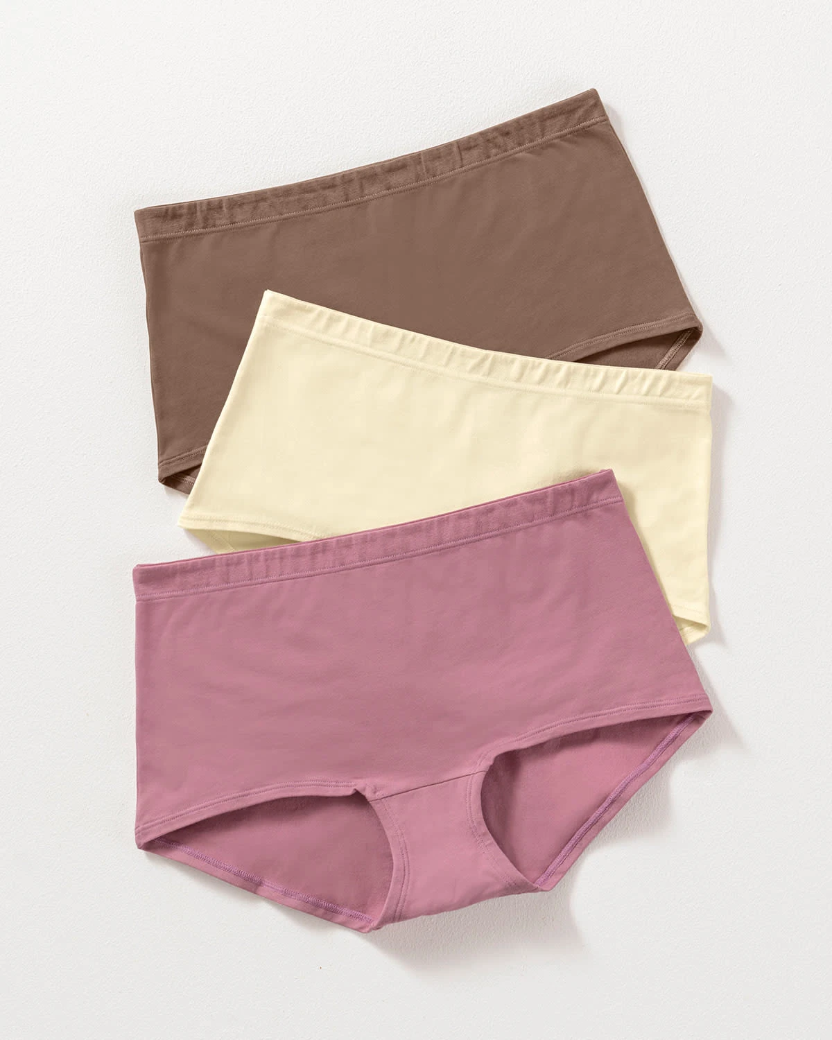 3 Boyshorts In Stretch Cotton With Good Coverage 18 3 Boyshorts In Stretch Cotton With Good Coverage - Image 16