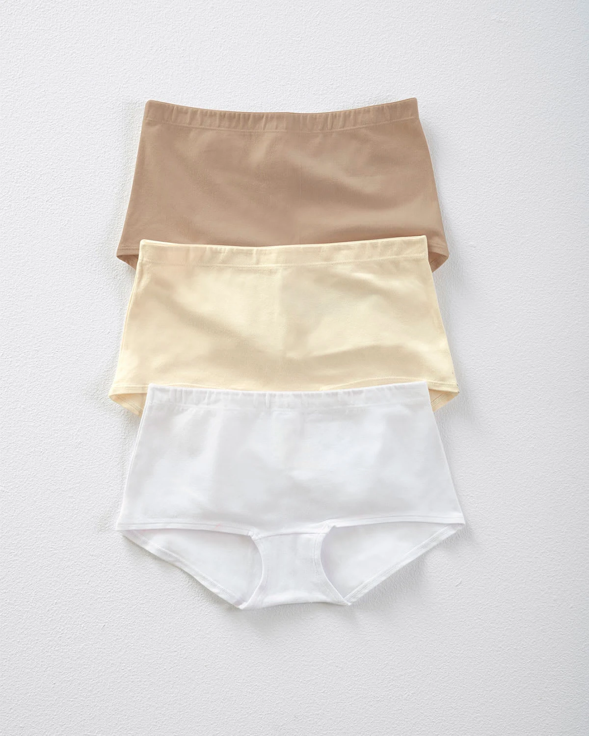 3 Boyshorts In Stretch Cotton With Good Coverage 3 3 Boyshorts In Stretch Cotton With Good Coverage
