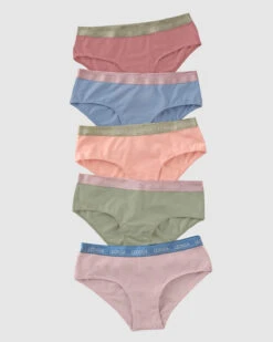 5-Pack Cotton Blend Hipster Knickers 27 5-Pack Cotton Blend Hipster Knickers -Leonisa Sale Store 12999X5 S03 1200X1500 1