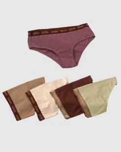 5-Pack Cotton Blend Hipster Knickers 38 5-Pack Cotton Blend Hipster Knickers -Leonisa Sale Store 12999X5 S04 1200X1500 1