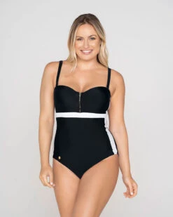One-Piece Slimming Tummy Compression Swimsuit