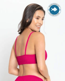 Eco-Friendly Textured Bikini Top Made Of Recycled Nylon -Leonisa Sale Store 192117N 338 1200X1500 tg 2