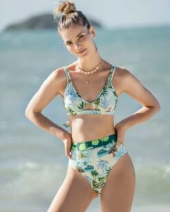 Eco-Friendly High-Waisted Slimming Bikini Bottom Made Of Recycled Plastic -Leonisa Sale Store 192614 666 1200X1500 4