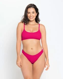 Eco-Friendly Ruched Cheeky High-Leg Bikini Bottom 16 Eco-Friendly Ruched Cheeky High-Leg Bikini Bottom -Leonisa Sale Store 192635M 338 1200X1500 tg 3