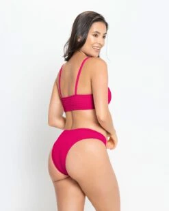 Eco-Friendly Ruched Cheeky High-Leg Bikini Bottom 17 Eco-Friendly Ruched Cheeky High-Leg Bikini Bottom -Leonisa Sale Store 192635M 338 1200X1500 tg 4
