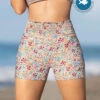 High-Waisted Ruffle Swim Short + BIO-PET Technology 2 High-Waisted Ruffle Swim Short + BIO-PET Technology -Leonisa Sale Store 192637 018 1200X1500 1