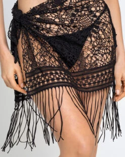 Jacquard Sheer Mesh Fringed Beach Cover-Up Sarong -Leonisa Sale Store 193403 700 1200X1500 usa 4