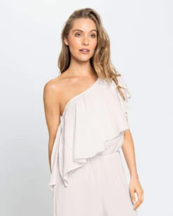 Multiuse Ruffle One-Shoulder Jumpsuit -Leonisa Sale Store 193476 000 1200X1500 usa 3