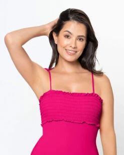 Eco-Friendly Recycled Nylon Swimsuit With Ruching -Leonisa Sale Store 19A110N 338 1200X1500 tg 4