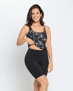 Long Slimming Short Bottom Graphic Tankini 8 Long Slimming Short Bottom Graphic Tankini -Leonisa Sale Store 201534 700 1200X1500 usa 3