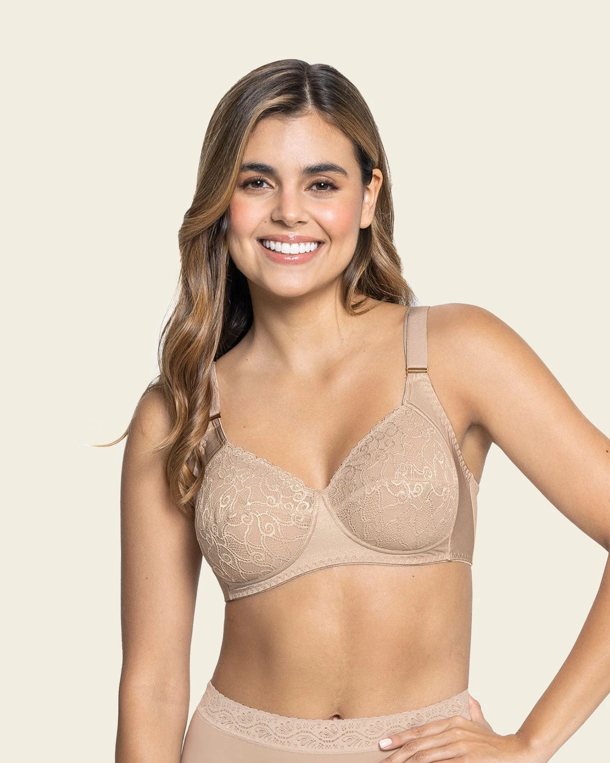 Wireless Comfy Control Bra In Lace 3 Wireless Comfy Control Bra In Lace