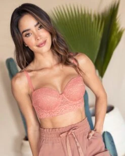 Lace Balconet-Style Push Up Bra With Wide Underbust Band -Leonisa Sale Store 71330 215 1200X1500 3