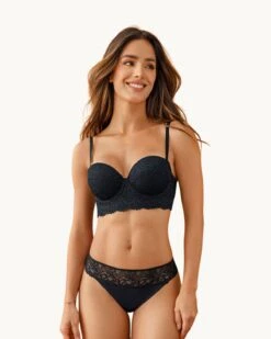 Lace Balconet-Style Push Up Bra With Wide Underbust Band -Leonisa Sale Store 71330 700 1200x1500 2021 4