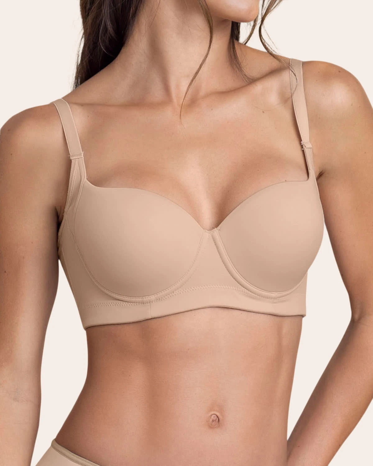 Tirangle Bra High Coverage Underarm And Back 9 Tirangle Bra High Coverage Underarm And Back - Image 7